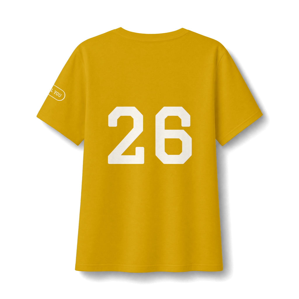 Leclare Sport-Style Jersey V-Neck