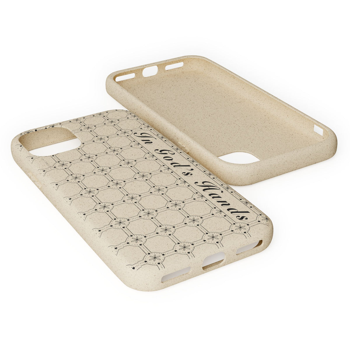 In God’s Hands Biodegradable Phone Case