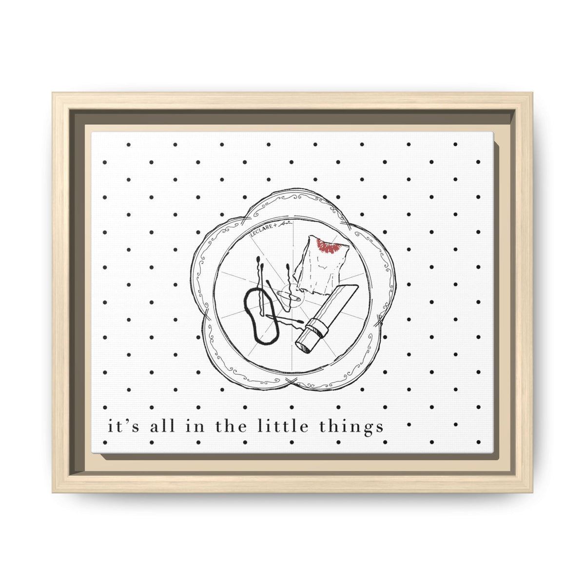 Little Things Print, Framed (Multi-color)