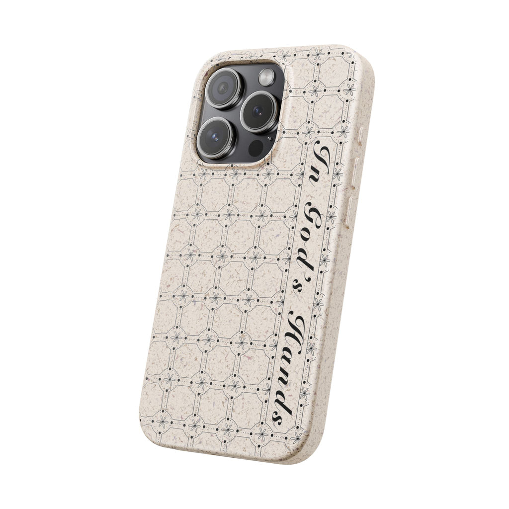 In God’s Hands Biodegradable Phone Case