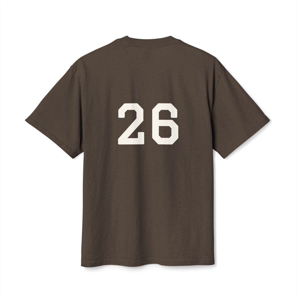 Leclare Sport-Style Heavy Faded Tee