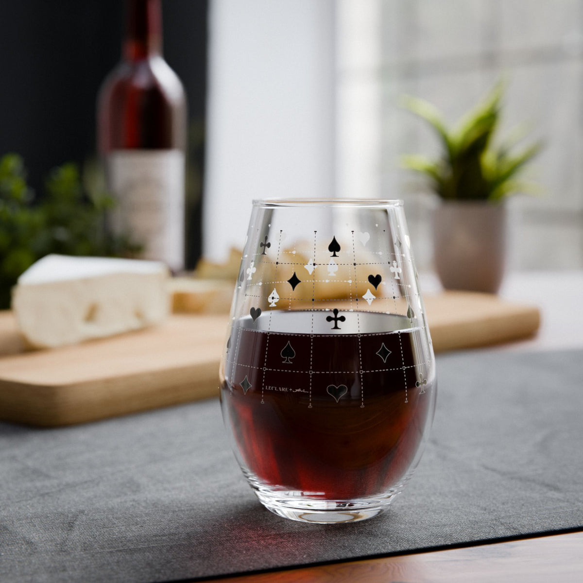 Gamble Stemless Wine Glass, 11.75oz