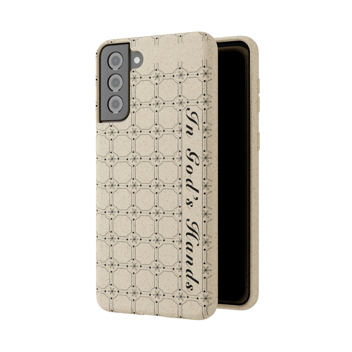 In God’s Hands Biodegradable Phone Case