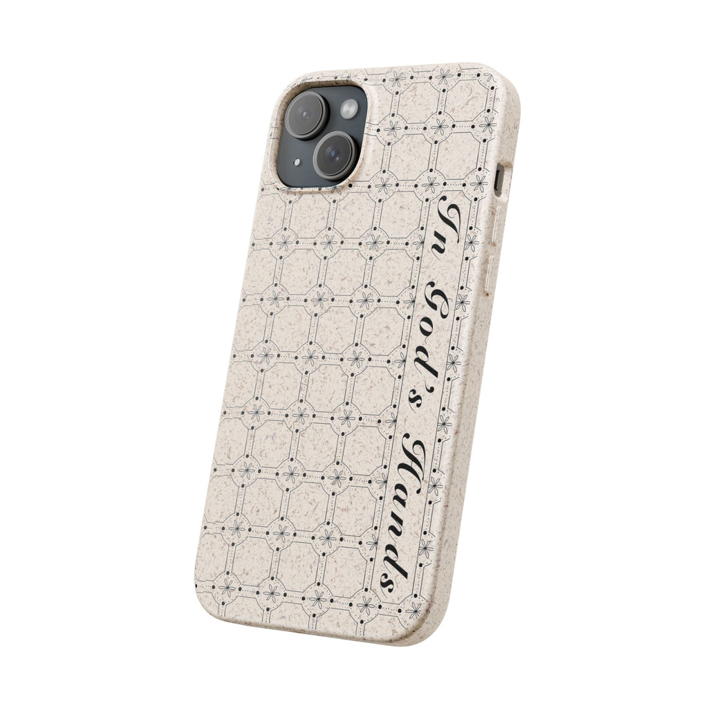 In God’s Hands Biodegradable Phone Case