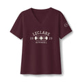 Leclare Sport-Style Jersey V-Neck