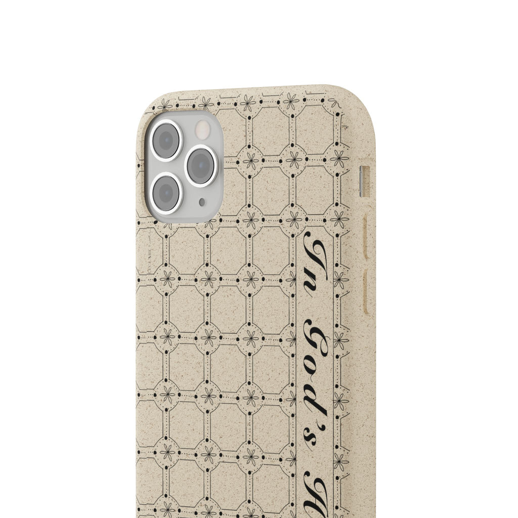 In God’s Hands Biodegradable Phone Case