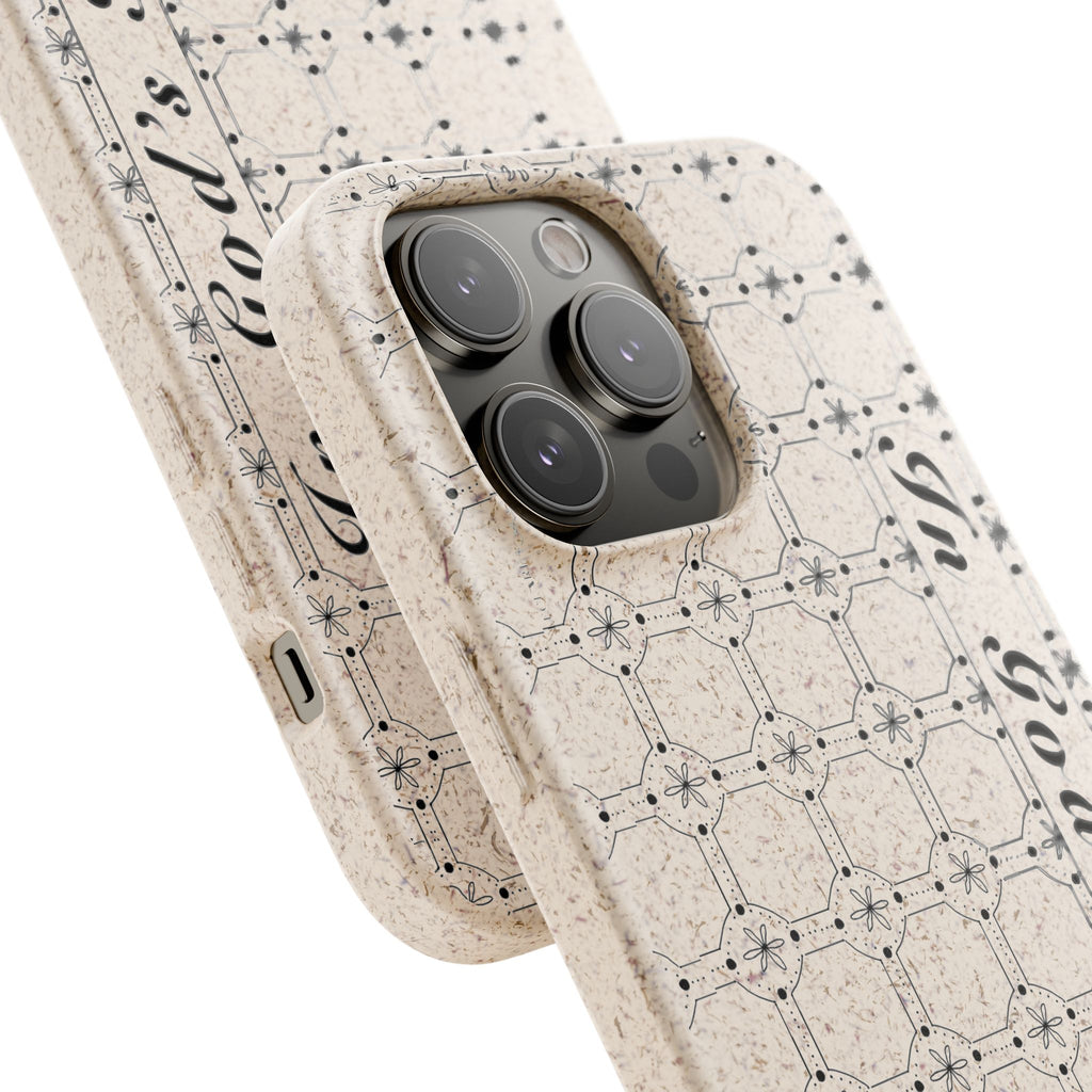 In God’s Hands Biodegradable Phone Case