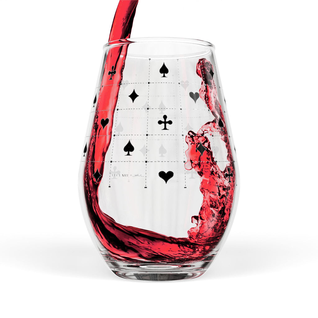 Gamble Stemless Wine Glass, 11.75oz