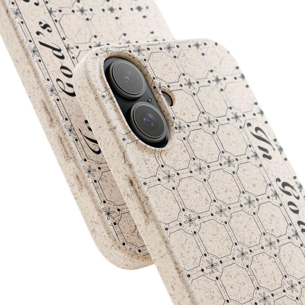 In God’s Hands Biodegradable Phone Case