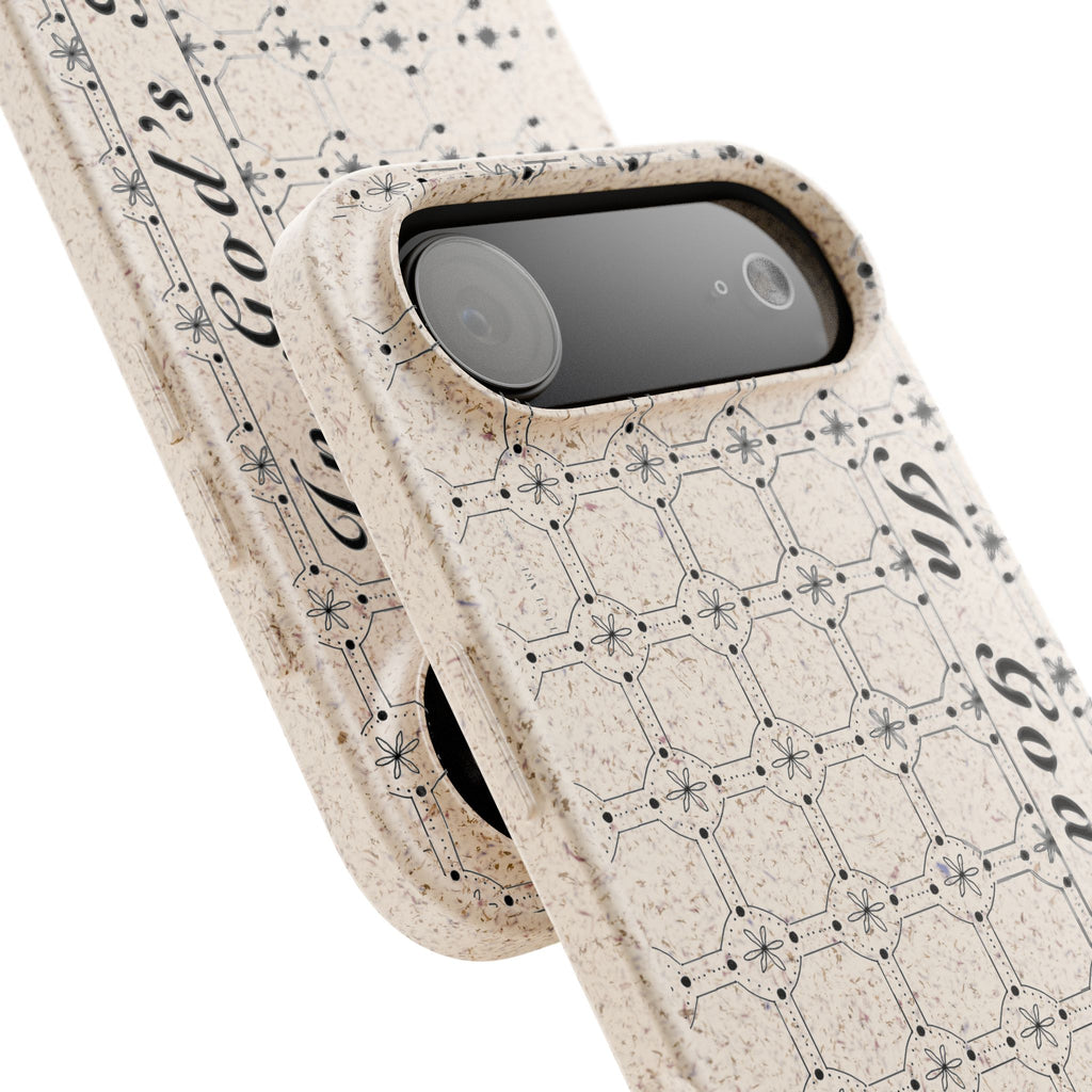 In God’s Hands Biodegradable Phone Case