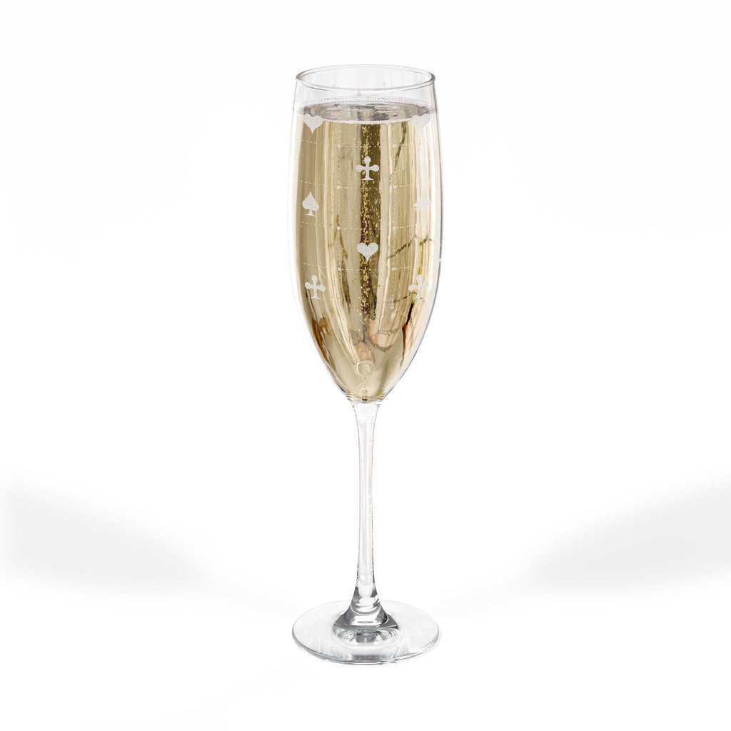 Gamble Champagne Glass, 8oz (Engraved)