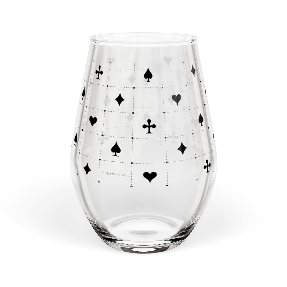 Gamble Stemless Wine Glass, 11.75oz