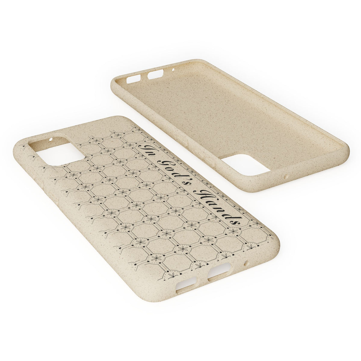 In God’s Hands Biodegradable Phone Case