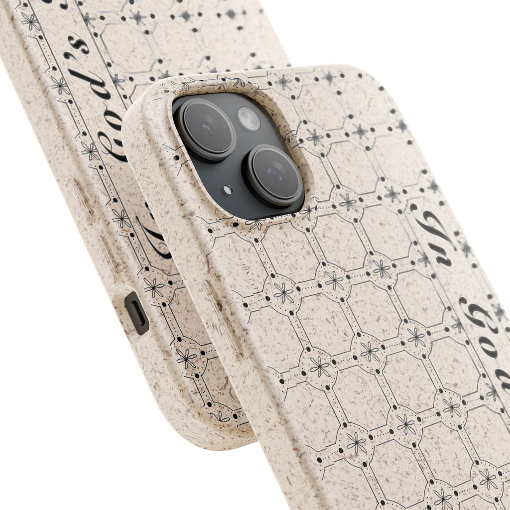In God’s Hands Biodegradable Phone Case